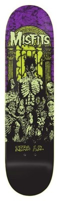 ZERO x The MISFITS Zero A.D. Glow In The Dark 8.5 Skateboard Deck