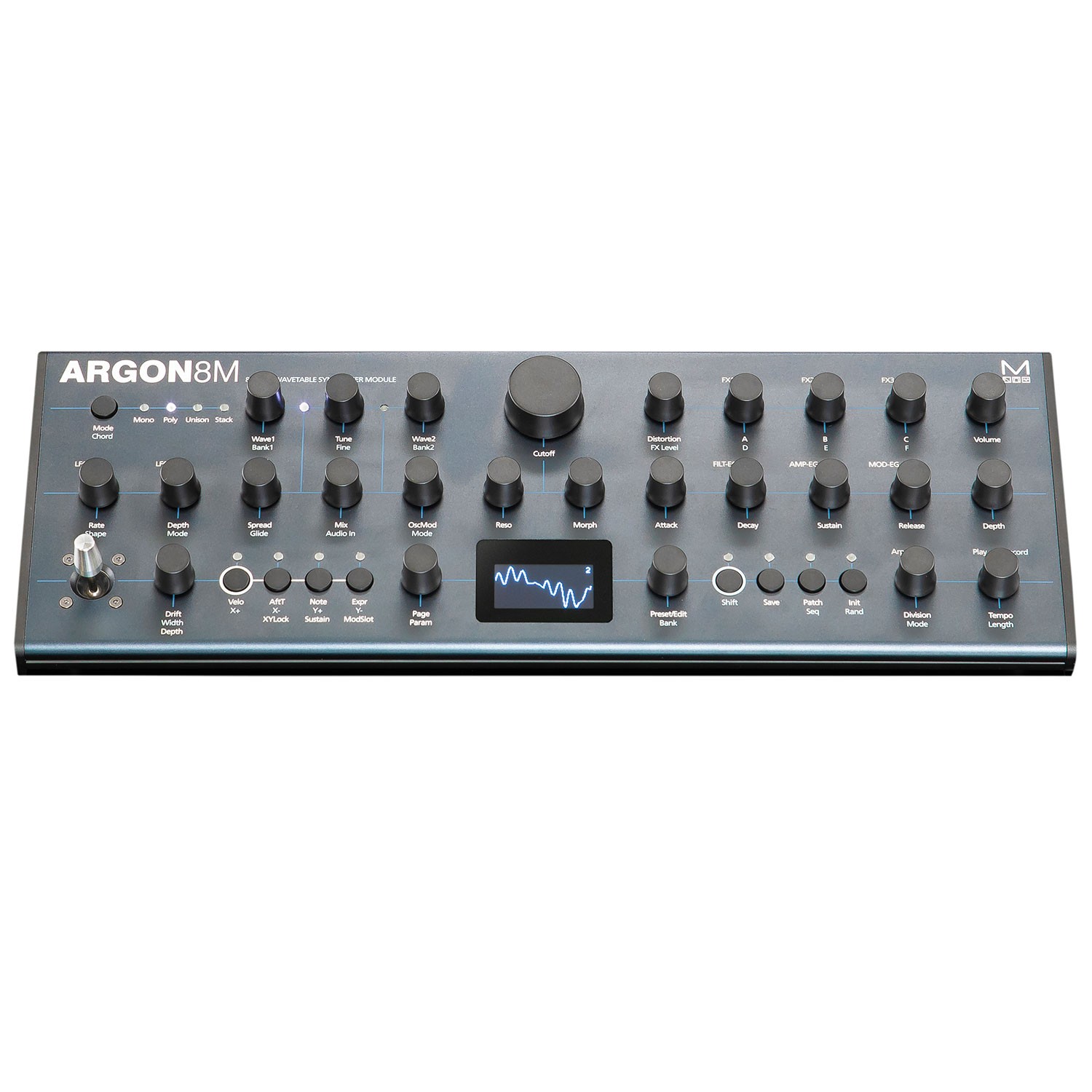 Модуль настольного 8-голосного полифонического синтезатора Modal Argon8M демонстрационная версия 88590₽