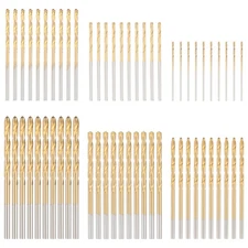 Small Drill Bits - 60 Pcs Small Twist Drill Bit Set, 3/64"-1/8" Fully Ground ...