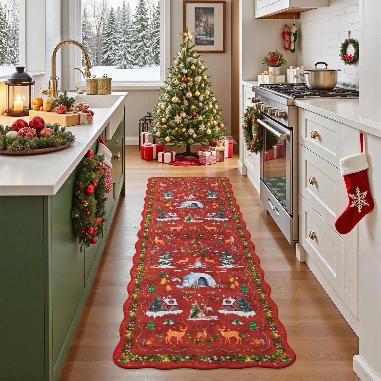 Christmas Runner Rug