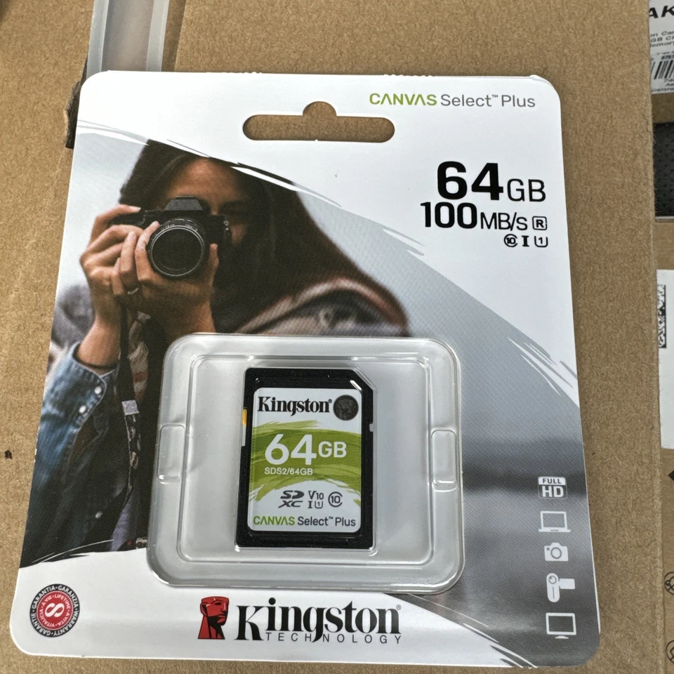 Kingston 64GB SD  For CANON PowerShot SX540 HS,SX60 HS,SX600 HS Camera(4K) - Image 3 of 4
