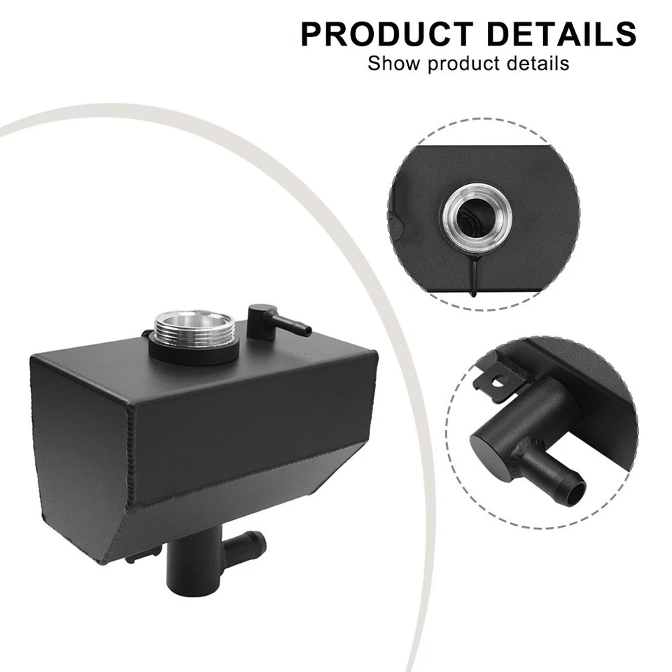 Aluminium Coolant Reservoir Aluminium Alloy Material Cooling System Upgrade - Image 3 of 4
