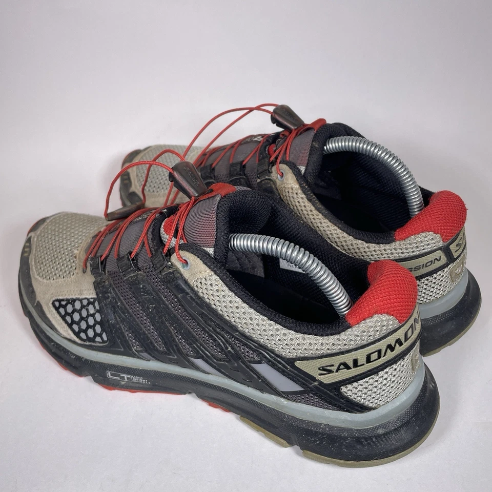 Tênis de corrida Salomon XR Mission 1 baixo masculino trilha vermelho - Tamanho 9.5 - Imagem 4 de 4