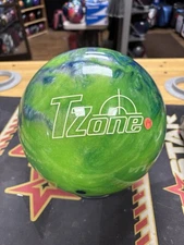 Used Brunswick target zone bowling ball 14 pounds