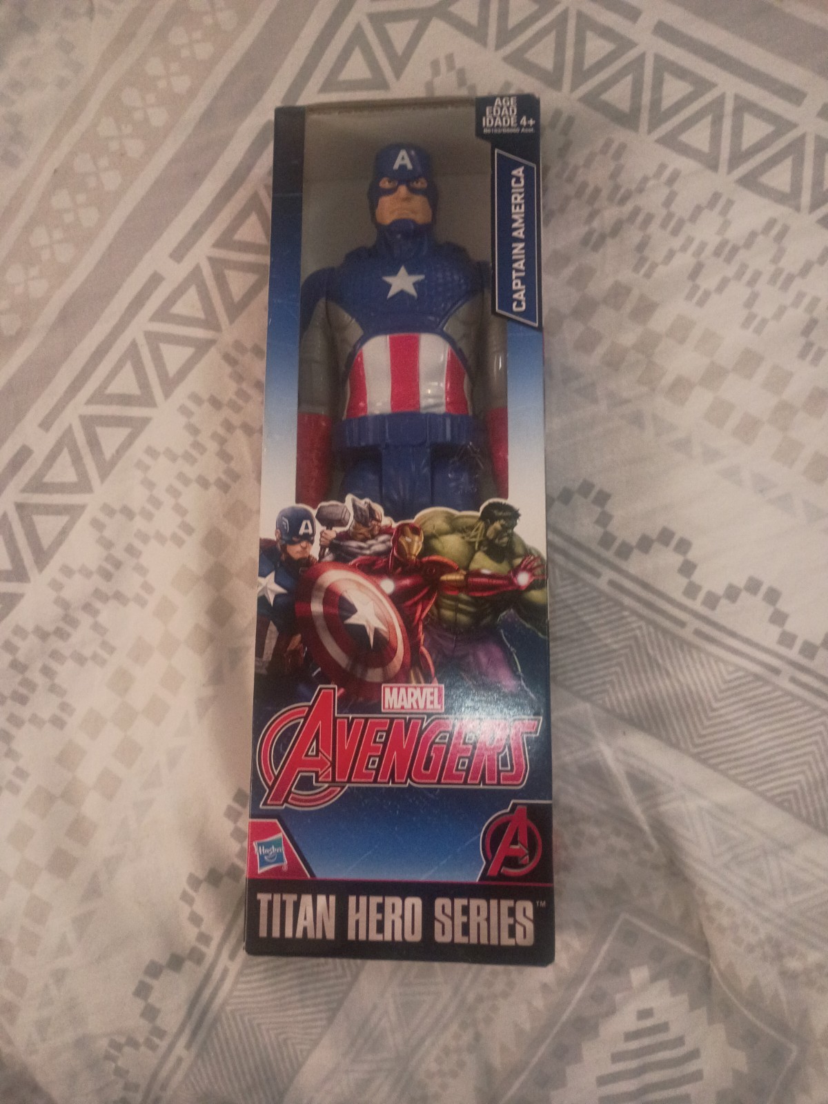 MARVEL AVENGERS TITAN HERO SERIES CAPTAIN AMERICA 12 in. ACTION FIGURE