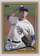 2014 Topps Pro Debut Gold 10/50 Aaron Sanchez #194 a3i