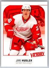 2009-10 Upper Deck Victory Jiri Hudler #70 Detroit Red Wings Hockey Card