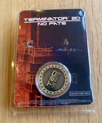 Terminator 2D No Fate Game Token Sammlerstück Münze Day One Promo