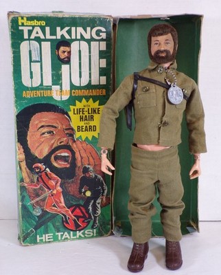 G.I. Joe Talking Adventure Team Commander #7400 1970 Hasbro w/ Box