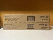 Xerox 006R01700 High Yield Yellow and Magenta 006R01699 Toner Cartridge Lot