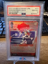 2023 WEISS SCHWARZ JPN DISNEY100 071 DANCING DAISY DUCK PSA 10
