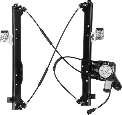 Rear Driver Side Window Regulator with Motor Compatible with 2000-2007 Chevy