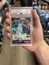 Panini 2020 Prizm Draft Picks Adam Seminaris Burgundy Cracked Ice Auto /12 PSA …