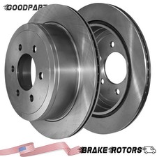 Rear Disc Brake Rotors for Ford F-150 2004-2011 Lincoln Mark LT 2006-2008 6-Lug