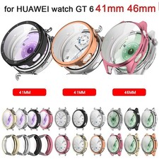 Glass Case for Huawei Watch GT 6/6 Pro 46mm 41mm Soft TPU Screen Protector Cover