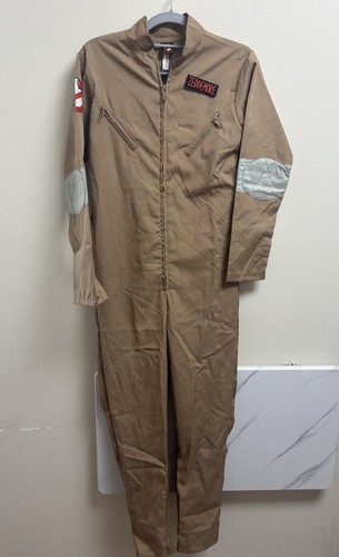Ghostbusters Zeddemore Costume Jumpsuit Youth Size L/XL 2023 Halloween READ