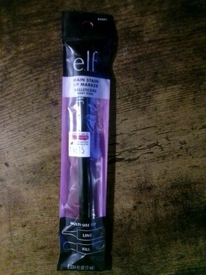 ELF Main Stain Lip Marker Balletcore Baby Pink shade 0.034 fl oz