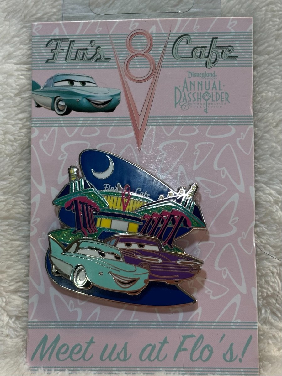 Disney Disneyland Annual Passholder LE 1500 Pin - Flo's V8 Cafe