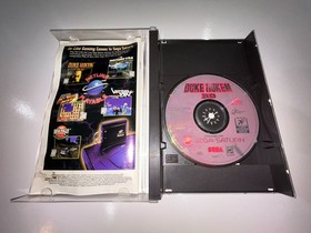 Duke Nukem 3D (Sega Saturn, 1997) Complete in Box w Manual + Foam NR MINT!