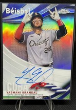 2021 Topps Chrome - Beisbol Autographs Yasmani Grandal #BA-YG /99 (AU)