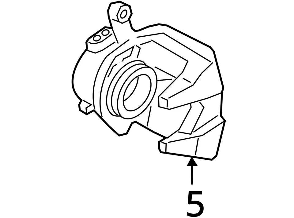 2019 - 2024 BMW 330i G20 OEM 2.0L AWD FRONT RIGHT BRAKE CALIPER *64K MILES* - Image 4 of 4