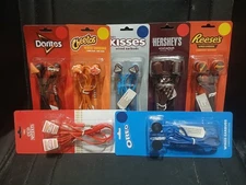 Doritos! Oreo! Reese's! Cheetos!  Kisses!  Hersheys! Cup Noodles! Wired Earbuds 