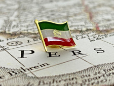 IRAN (Pre 1979 / Diaspora)  - Flag Lapel Pin Badge