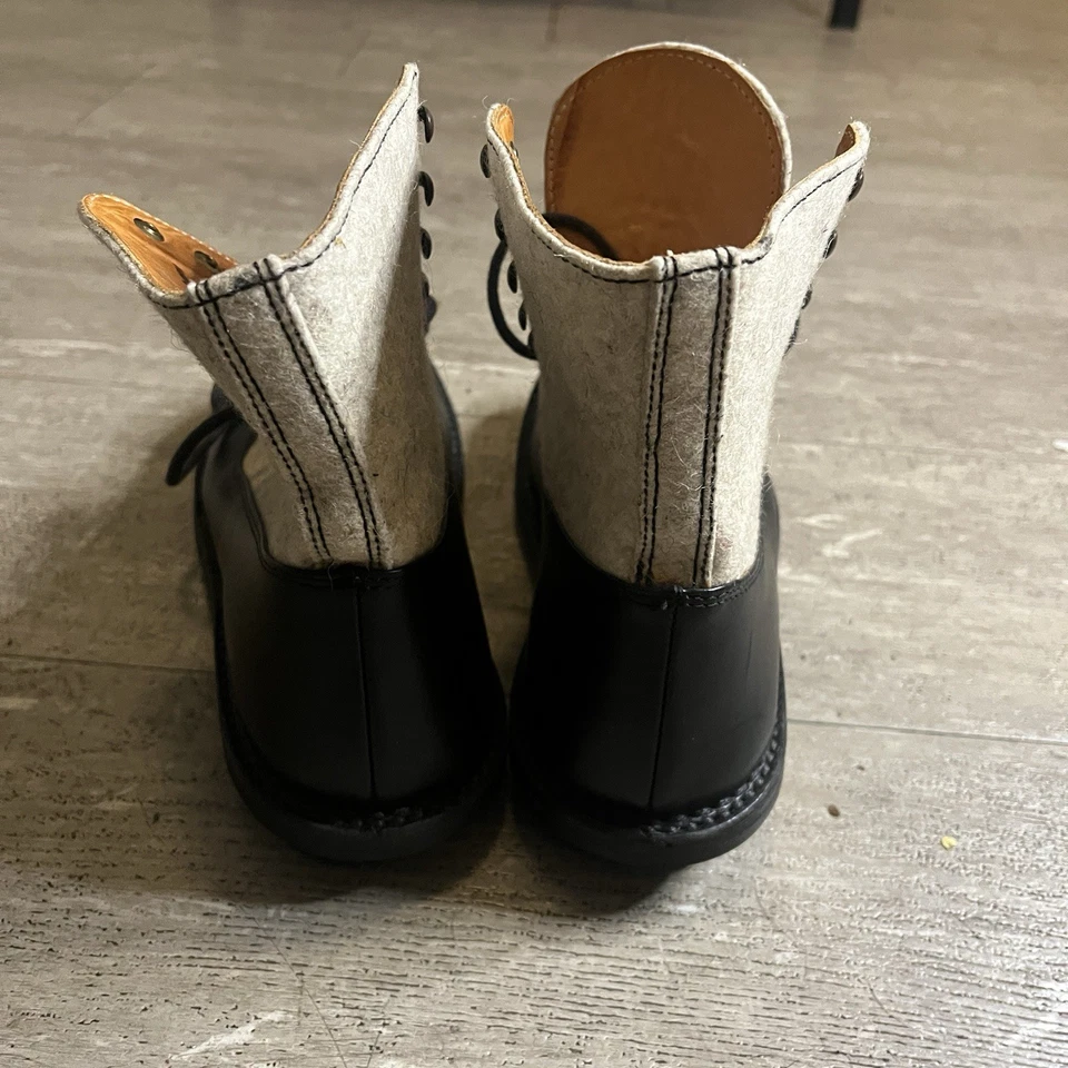 Trippen Brown Lace Up Boots Size 38 Made In Germany Leather Shoes - Image 3 of 4