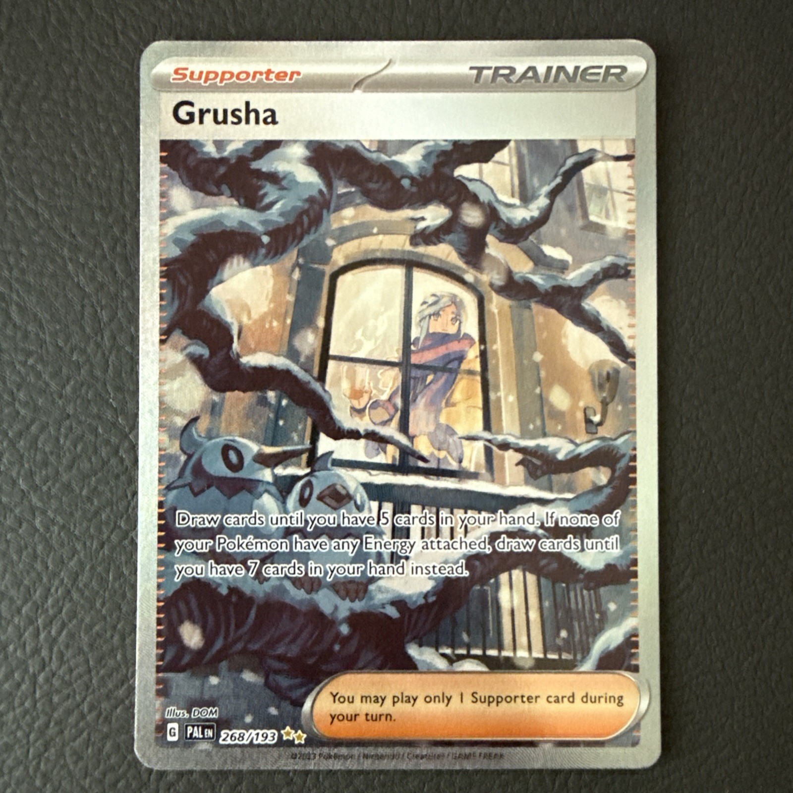 Pokemon Card Grusha Special Illustration Rare SV02: Paldea Evolved 268/193 NM/M