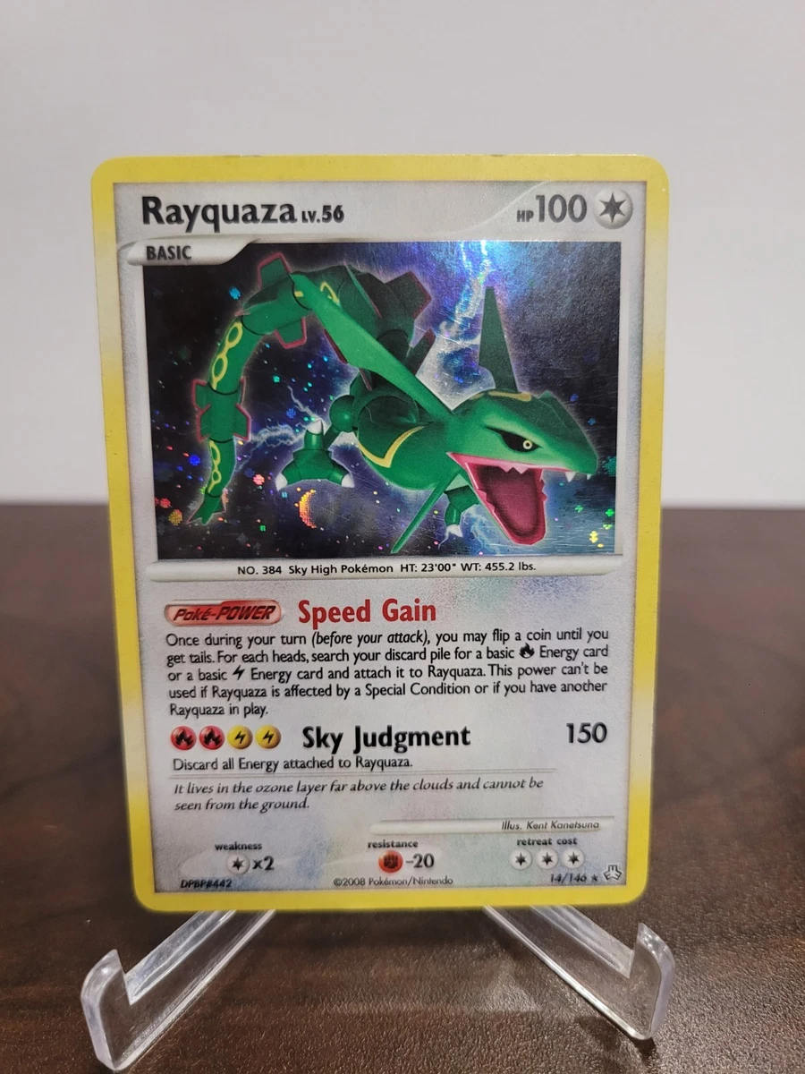 Rayquaza Pokémon TCG Holo Rare Individual Collectible Card Game
