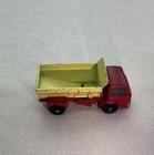 Vintage Matchbox Lesney No.70 Grit Spreading Truck Red Yellow Diecast England