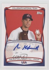 2010 Topps USA Baseball Team Auto Sean Gilmartin #A-27 Auto 0af