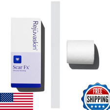 Rejuvaskin Scar Fx Silicone Sheeting Tape for Long Surgical Scars 1 Sheet