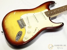 Squier FSR Standard Stratocaster FMT Amber Flame Maple Top Used