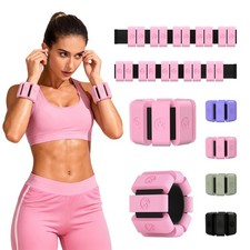 Adjustable Wrist Weights for Women Men, Leg Weights for Women 0.75lb-1lb Each...