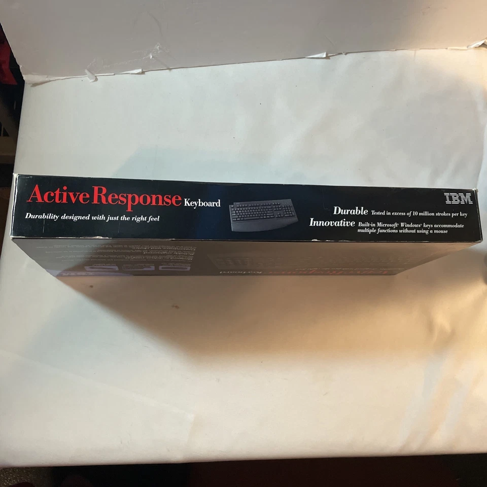 IBM 09N5544 Active Response Keyboard Rugged W 10 Mil Strokes Tested/ Key PS2 NIB - Image 2 of 4