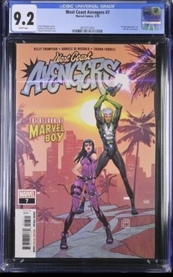 MARVEL 2019 WEST COAST AVENGERS #7 FIRST JEFF LANDSHARK APPEARANCE KEY CGC 9.2