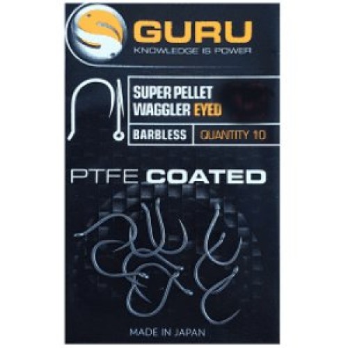 Guru Super Pellet Waggler Eyed Size 12