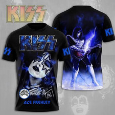 Rare Ace Frehley 3D Shirt Unisex S-5XL HT679