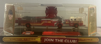 CODE 3 Collectibles FDNY New York Tractor Drawn Ladder Truck L-147, #12658 New