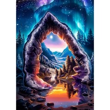 Forest Landscape Diamond Art Kits for Adults, 5D Diamond Painting Kits for Adult