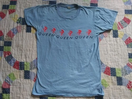 Rare Queen Band Jazz Bicycle Race Single Stitch 1970s vintage concert t-shirt, vintage, single stitch, B+ condition