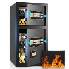 TELAM 7.5 CU. ft Fingerprint Safe Box, Double...