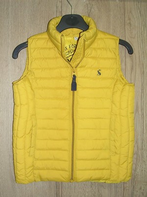 Joules Jungen goldgelbe Bodywarmer Weste Jacke Mantel Alter 5 110 cm