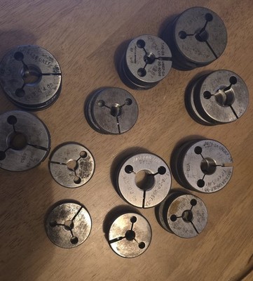 Ring Thread Gage Many to choose from 13/16 11/16 9/16 7/16 1/2 3/8 M18  BIN3