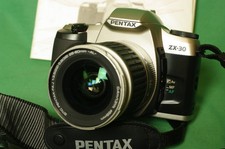 Pentax ZX-30 35mm SLR Film Camera with Pentax FAJ 28-80mm AF Zoom Lens