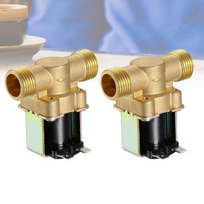 2 Pcs Cistern Fill Valve Solenoid Normally Water Control