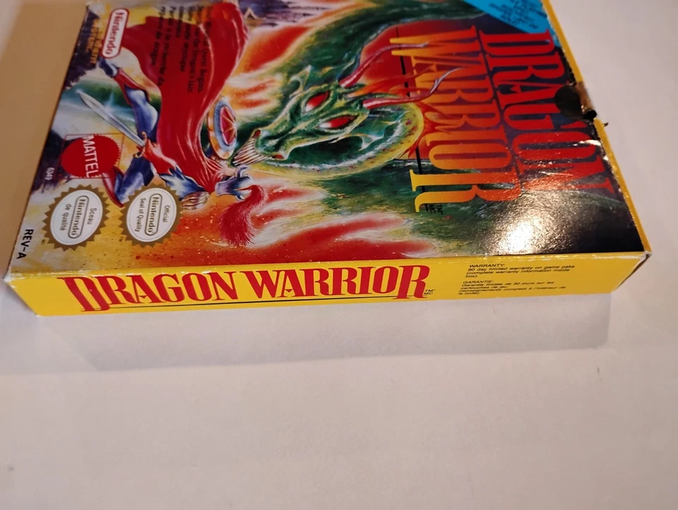 (Complete In Box) Dragon Warrior, With Expansion Map And Posters, Tested Works! - Image 4 of 4