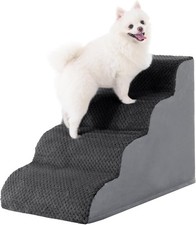 4 Step Ramp Stairs for Sofa  Chair NonSlip Sturdy Pet Steps Dogs Cats