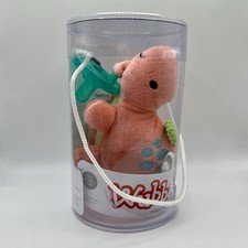 MARY MEYER Collection WubbaNub Soothing Pacifier Pink Pebblesaurus Dinosaur NEW